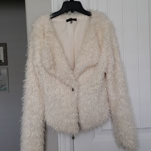 Cream Fur Coat
